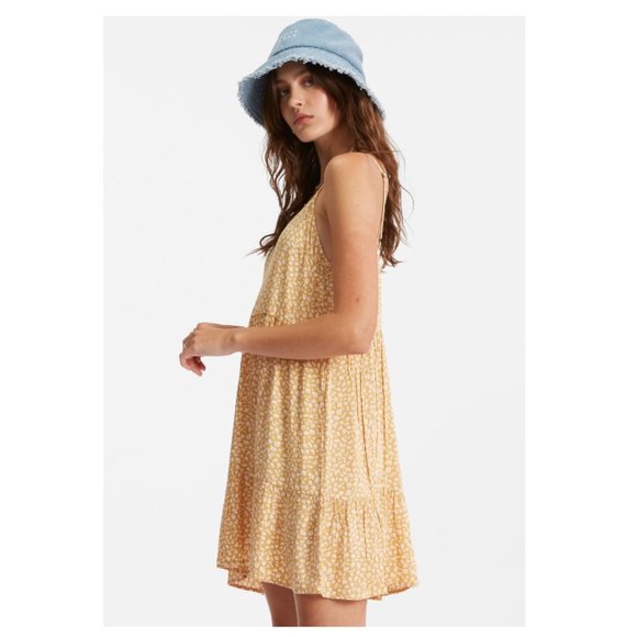 NWT Billabong You Got It Spaghetti Strap Mini Dress Women's Size L - Picture 2 of 12